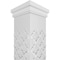 Ekena Millwork Craftsman Classic Square Non-Tapered Medium Marrakesh Fretwork Column CC1209ENMKMPRPR - alternate 4